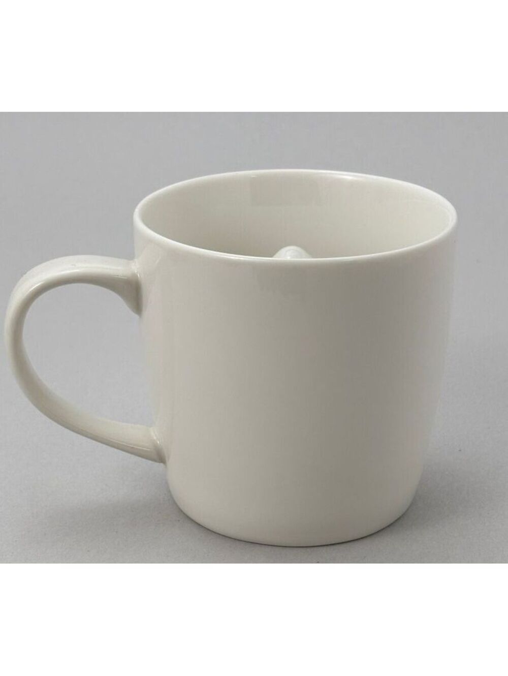 Accoutrements White Ceramic Mug with 3D Squirrel Figurine Inside